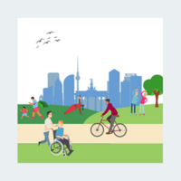 Stadtbild von Berlin