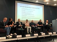 Podiumsgäste des Gesundheitsforums