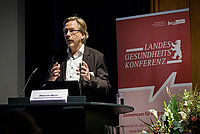 Martin Matz auf dem Podium