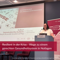 Eröffnung durch die Staatssekretärin