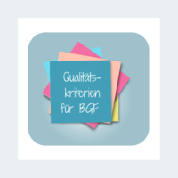 Titelbild Qualitätskriterien BGF